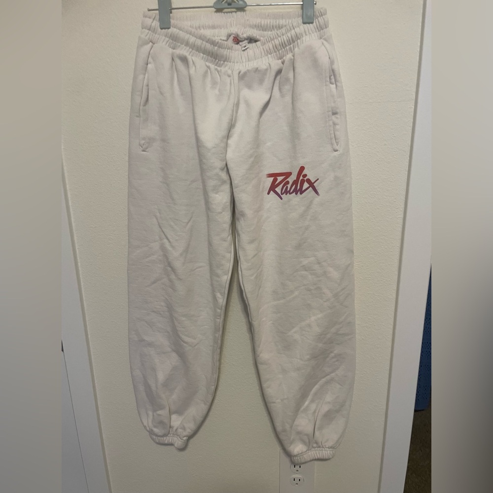 Radix dance convention White Sweatpants size small
